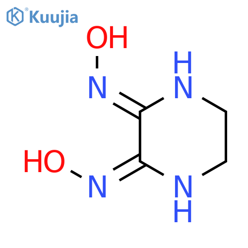 2,3-PIPERAZINEDIONE, DIOXIME structure