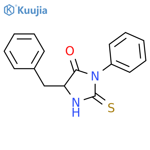 Phenylthiohydantoin-phenylalanine structure