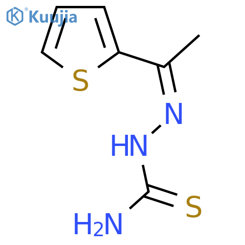 [(Z)-1-thiophen-2-ylethylideneamino]thiourea structure