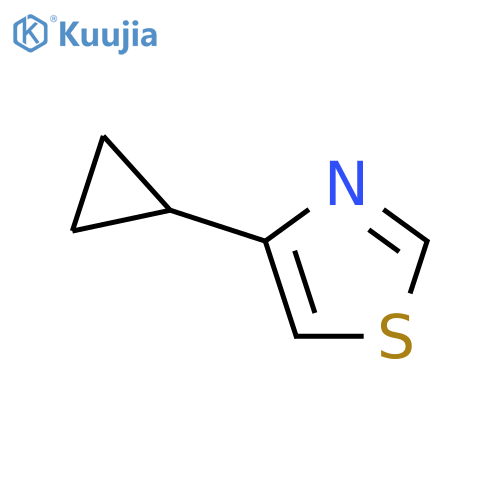 4-Cyclopropylthiazole structure