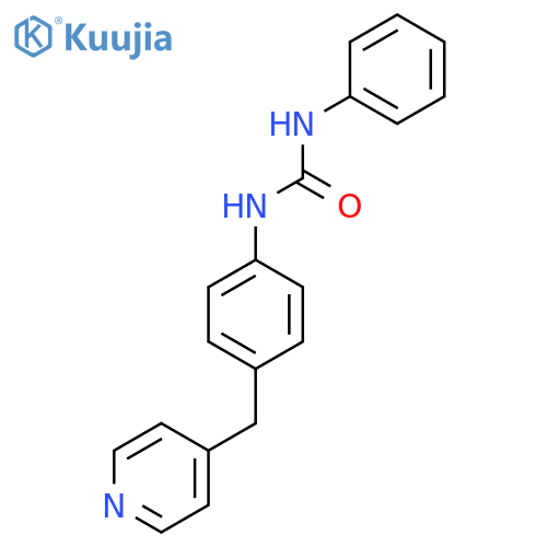 1-phenyl-3-{4-(pyridin-4-yl)methylphenyl}urea structure