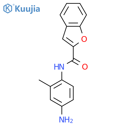 N-(4-Amino-2-methylphenyl)-1-benzofuran-2-carboxamide structure