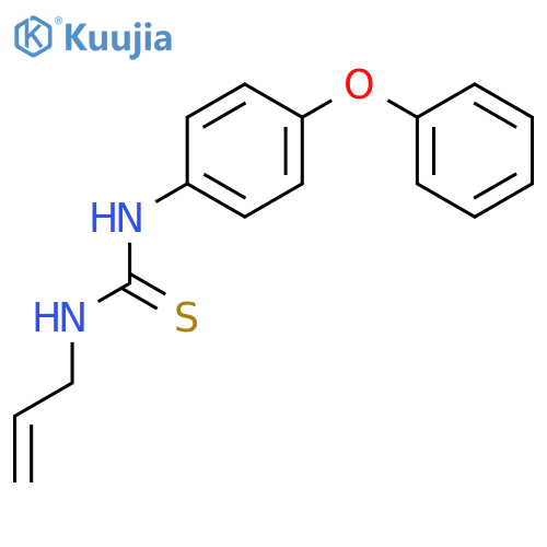 1-Allyl-3-(4-phenoxyphenyl)thiourea structure