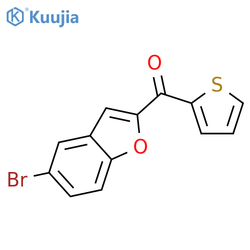 5-Bromo-2-(Thiophene-2-Carbonyl)-1-Benzofuran structure