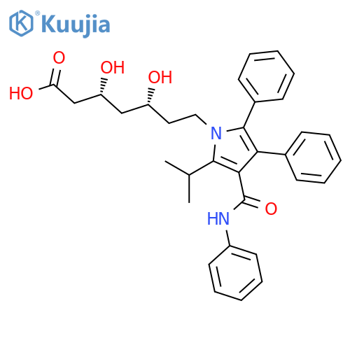 Desfluoroatorvastatin structure