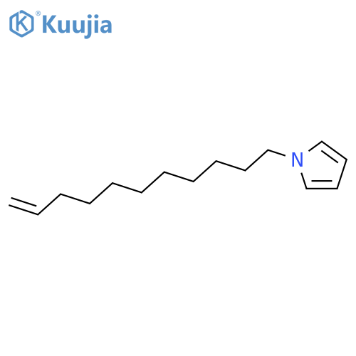 1H-PYRROLE, 1-(10-UNDECENYL)- structure