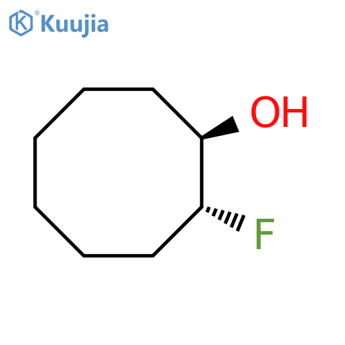 Cyclooctanol,2-fluoro-, (1R,2R)- structure