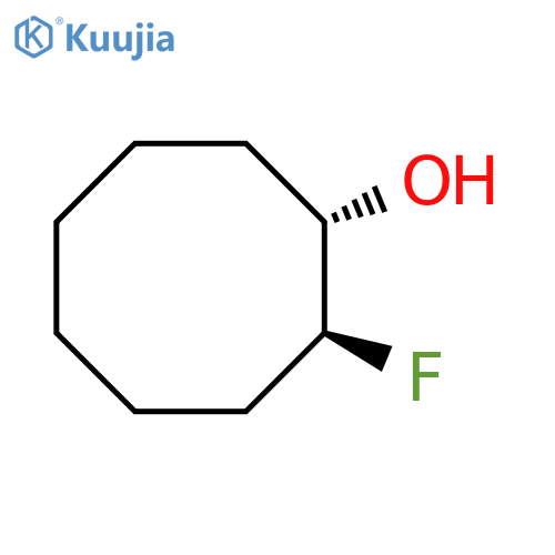 Cyclooctanol,2-fluoro-, (1S,2S)- structure