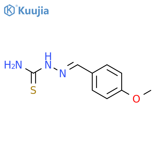 [(e)-(4-methoxyphenyl)methylideneamino]thiourea structure