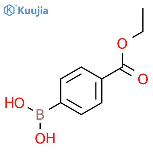 p-Ethoxycarbonylphenylboronic Acid structure