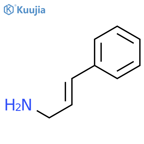 2-Propen-1-amine, 3-phenyl-, (E)- structure
