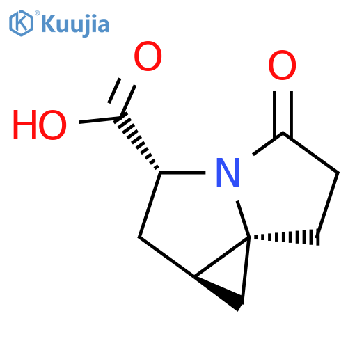 5H-Cyclopropa[g]pyrrolizine-3-carboxylicacid,hexahydro-5-oxo-,(1aR,3R,7aS)-(9CI) structure