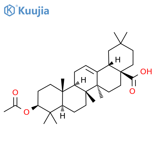 3-O-Acetyloleanolic acid structure
