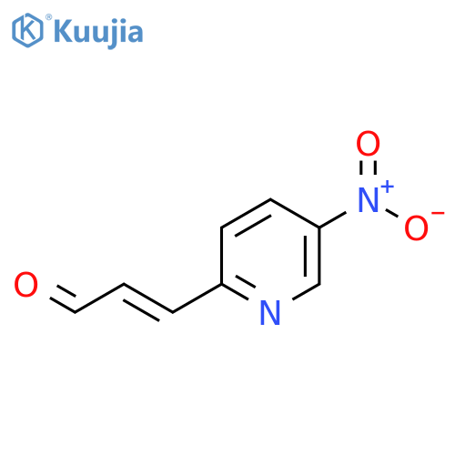 3-(5-Nitropyridin-2-yl)prop-2-enal structure