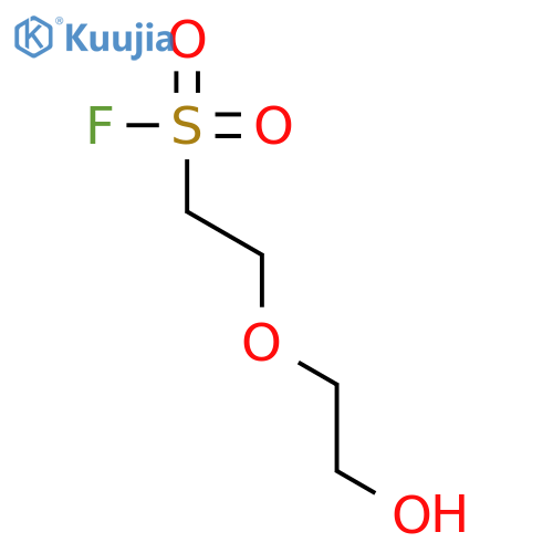 2-(2-Hydroxyethoxy)ethane-1-sulfonyl fluoride structure