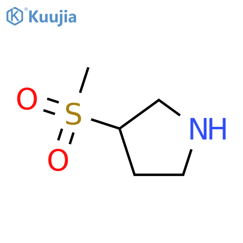 3-methanesulfonylpyrrolidine structure