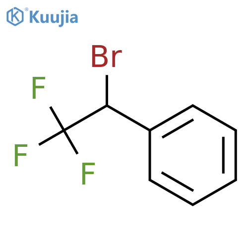 (1-Bromo-2,2,2-trifluoroethyl)benzene structure