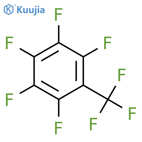 Octafluorotoluene structure