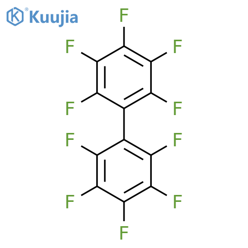 Decafluorobiphenyl structure