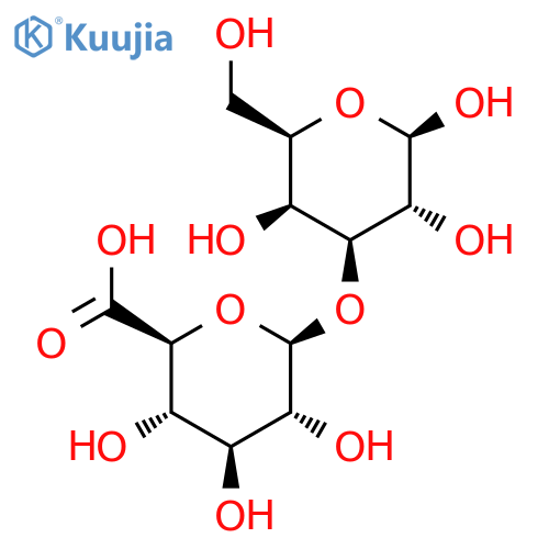 beta-D-GlcpA-(1->3)-beta-D-Galp structure