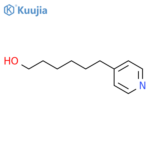 4-Pyridinehexanol structure