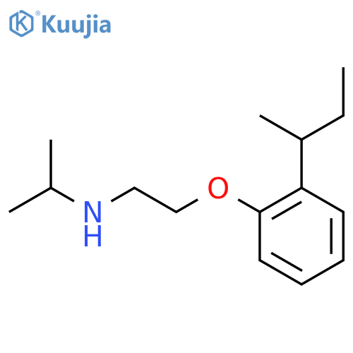 N-{2-[2-(Sec-butyl)phenoxy]ethyl}-2-propanamine structure