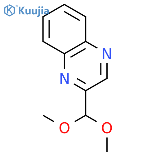 2-(Dimethoxymethyl)quinoxaline structure