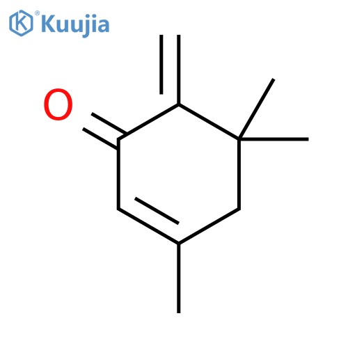 2-Cyclohexen-1-one,3,5,5-trimethyl-6-methylene- structure