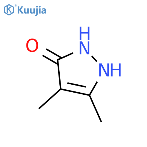 4,5-dimethyl-1,2-dihydro-pyrazol-3-one structure