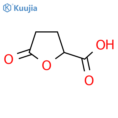 5-Oxotetrahydrofuran-2-carboxylic acid structure