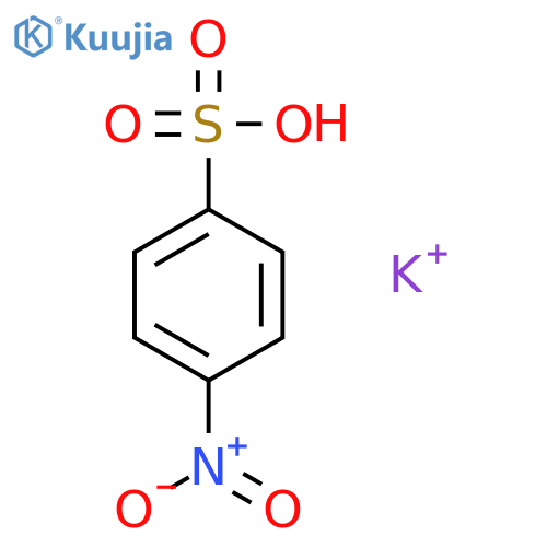 Benzenesulfonicacid, 4-nitro-, potassium salt (1:1) structure