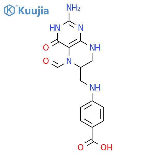 5-Formyltetrahydropteroic Acid structure