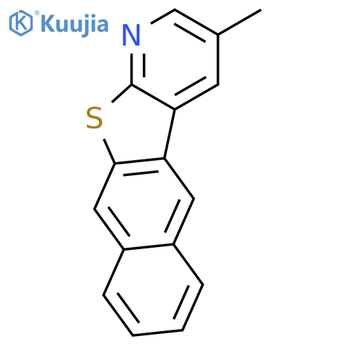 NAPHTHO[2',3':4,5]THIENO[2,3-B]PYRIDINE, 3-METHYL- structure