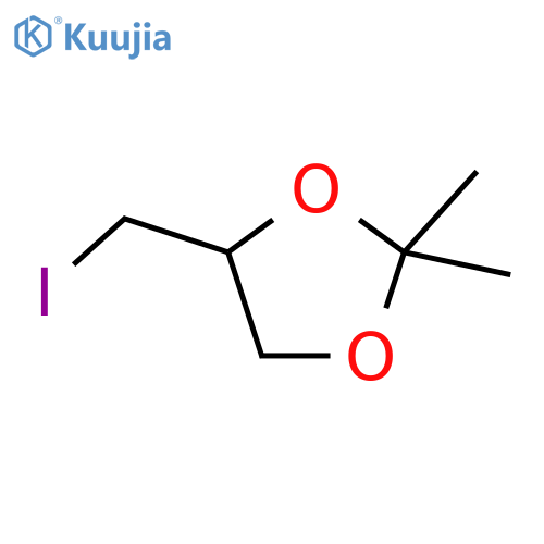 4-Iodomethyl-2,2-dimethyl-1,3-dioxalane structure