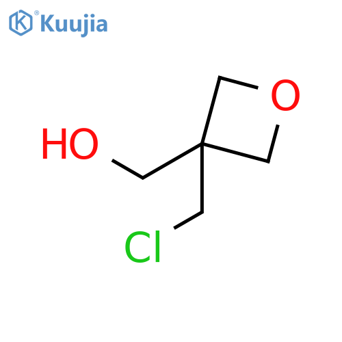 [3-(chloromethyl)oxetan-3-yl]methanol structure