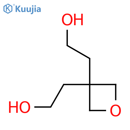 2-[3-(2-hydroxyethyl)oxetan-3-yl]ethanol structure