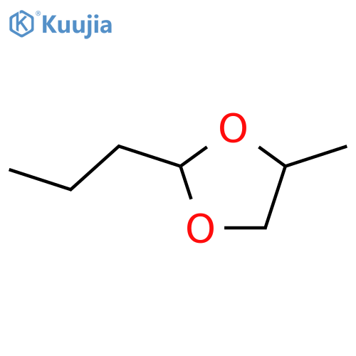 2-propyl-4-methyl-1,3-dioxolane structure