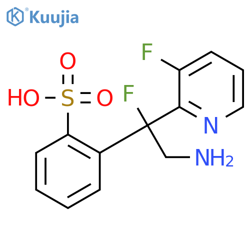 2,2-Difluoro-2-(pyridin-2-yl)ethanamine benzenesulfonate structure