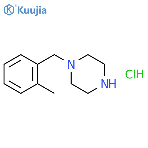 1-(2-Methylbenzyl)piperazine Hydrochloride structure