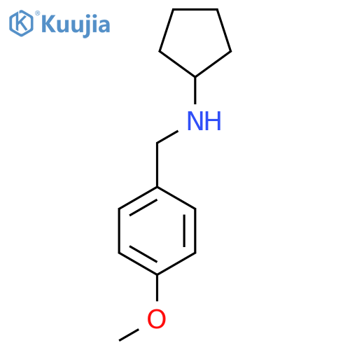 Cyclopentyl-(4-methoxy-benzyl)-aminehydrochloride structure