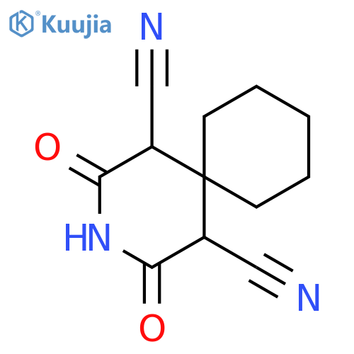 α,α'-Dicyano-1,1-cyclohexanediacetamide structure