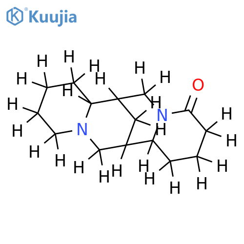 (+)-2-oxosparteine structure