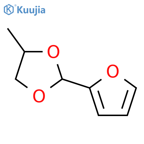 2-(2-furyl)-4-methyl-1,3-dioxolane structure