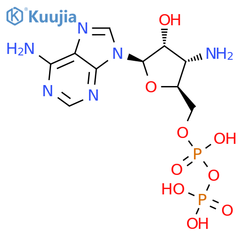 3'- Amino- 3'- deoxyadenosine- 5'- O- diphosphate ( 3'-NH?-ADP ) structure