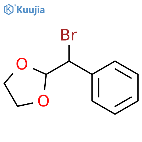 1,3-Dioxolane, 2-(bromophenylmethyl)- structure