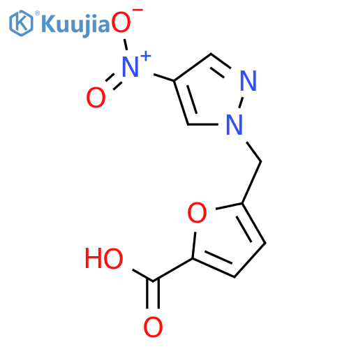 5-(4-Nitro-1h-Pyrazol-1-Yl)Methyl-2-Furoic Acid structure