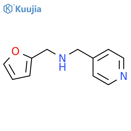 4-Pyridinemethanamine,N-(2-furanylmethyl)- structure