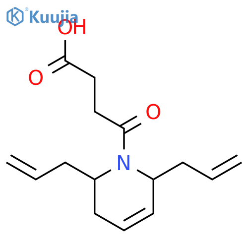 1(2H)-Pyridinebutanoicacid, 3,6-dihydro-g-oxo-2,6-di-2-propen-1-yl- structure