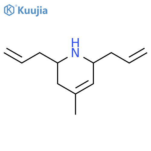 Pyridine,1,2,3,6-tetrahydro-4-methyl-2,6-di-2-propen-1-yl- structure
