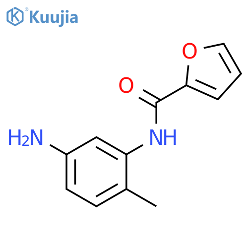 furan-2-carboxylic acid (5-amino-2-methyl-phenyl)-amide structure